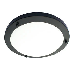 Delphi 12w/18W LED Flush Ceiling Light IP44 - Satin Nickel/Satin Black/Chrome/Brass - Image 9