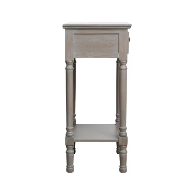 Delta Taupe/White Finish  End Table - Image 11