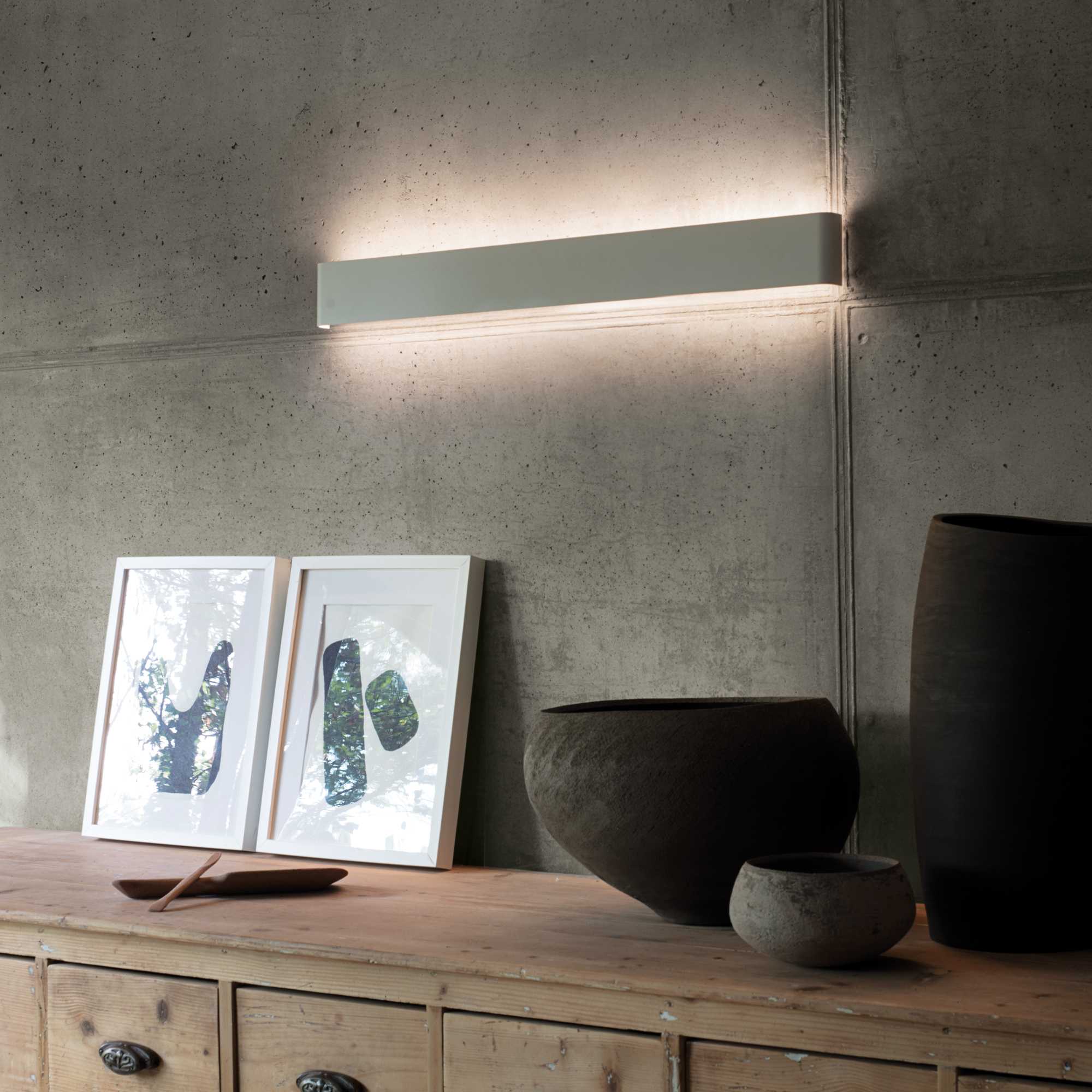 Delta Wall Light Fitting LED - White/Black Finish - Image 14