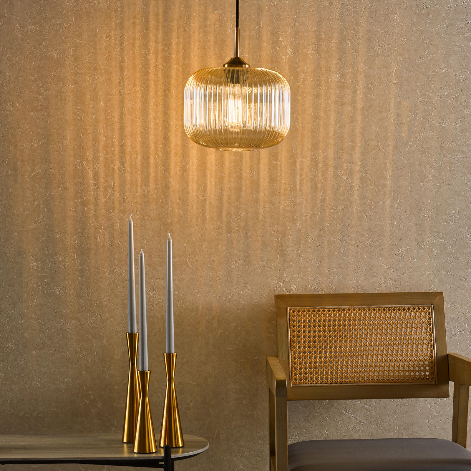 Demarius 1 Light Pendant - Various Finishes - Image 10