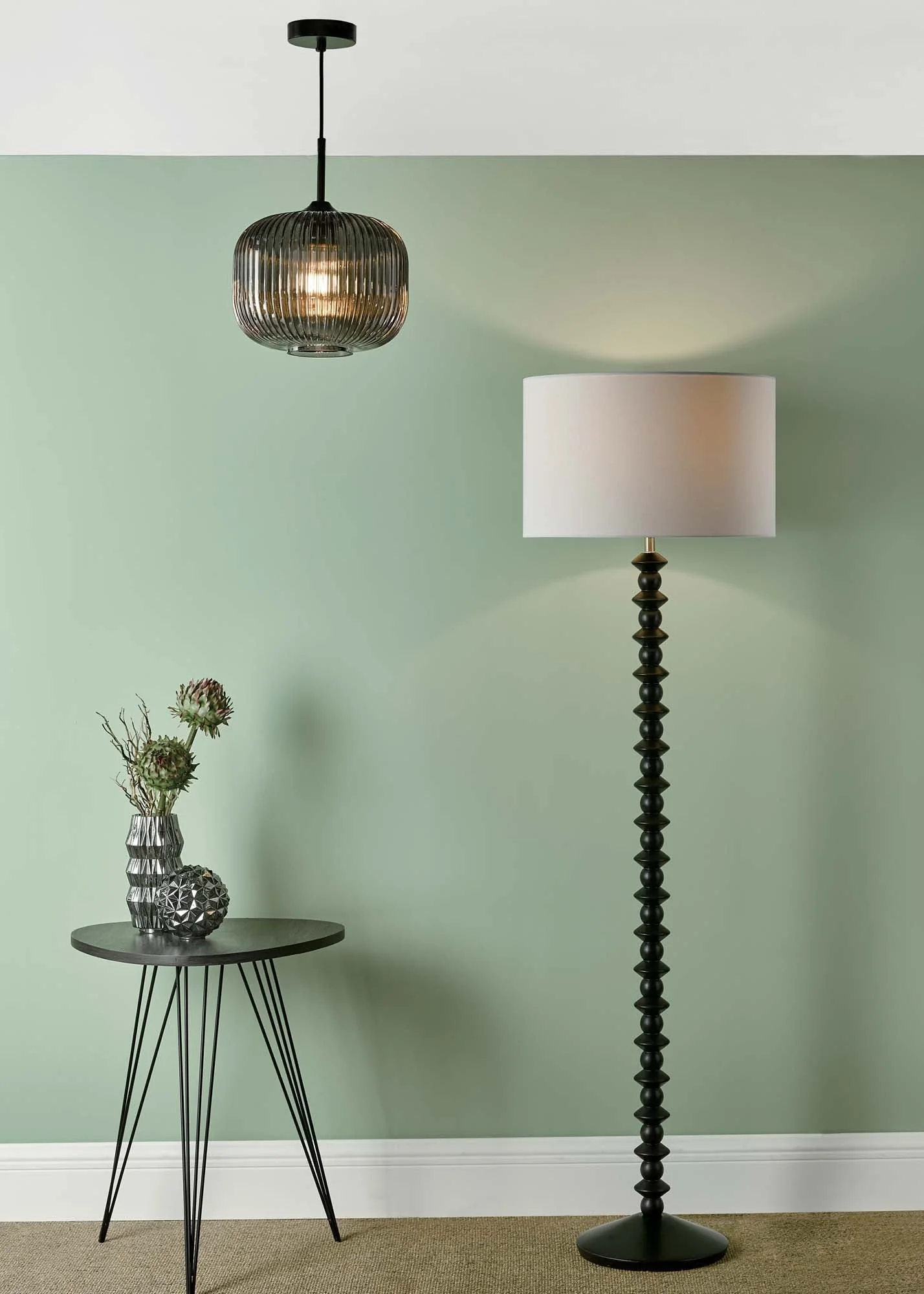Demarius 1 Light Pendant - Various Finishes - Image 4