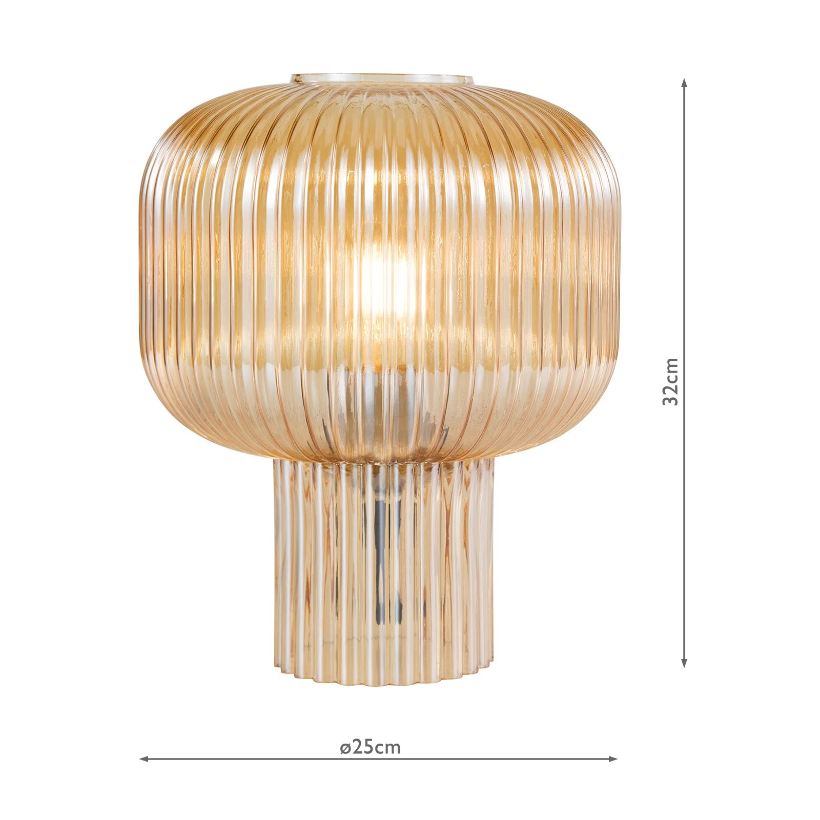 Demarius Table Lamp Various Finishes E27 - Image 8