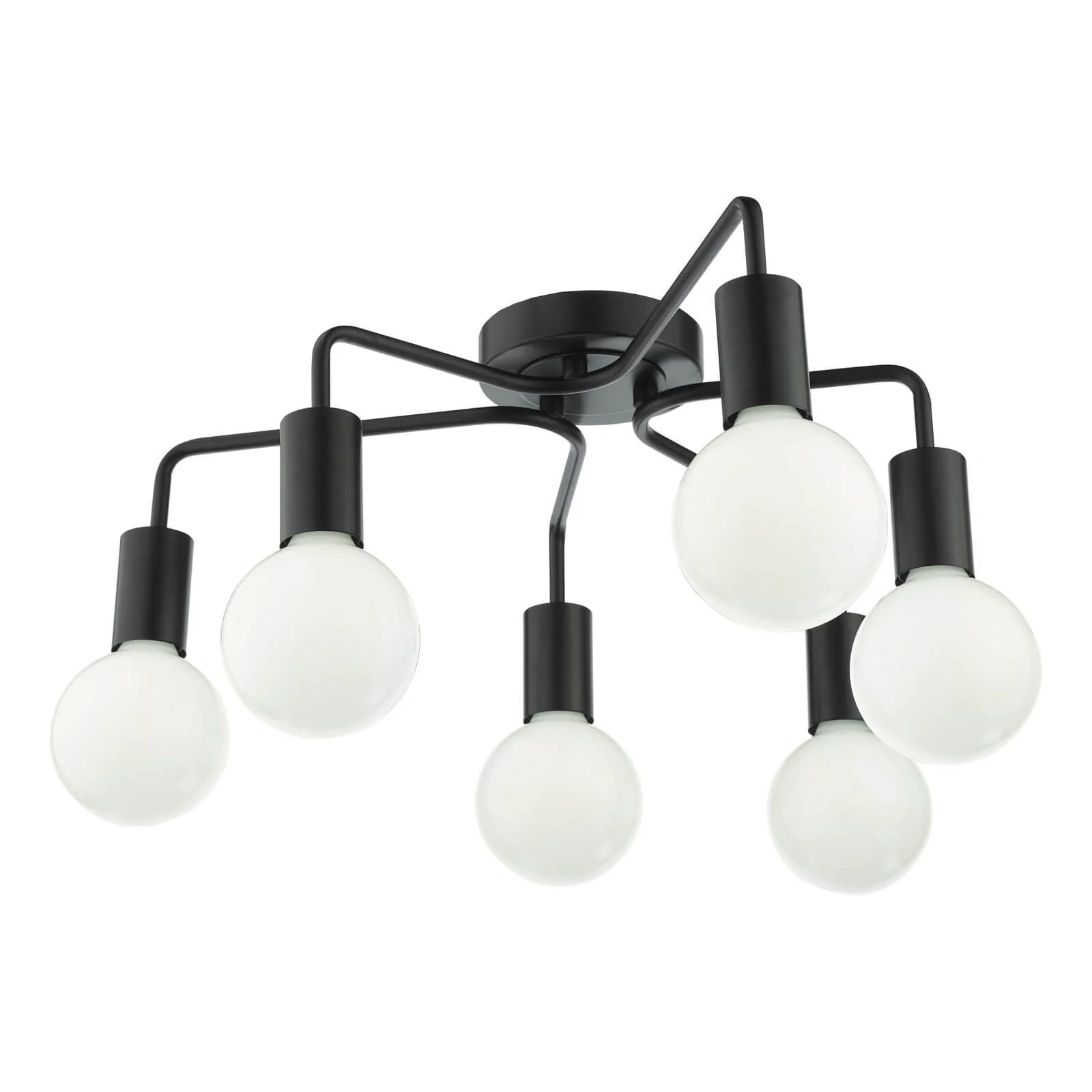 Dena 3/6 Light Flush Matt Black - Image 2