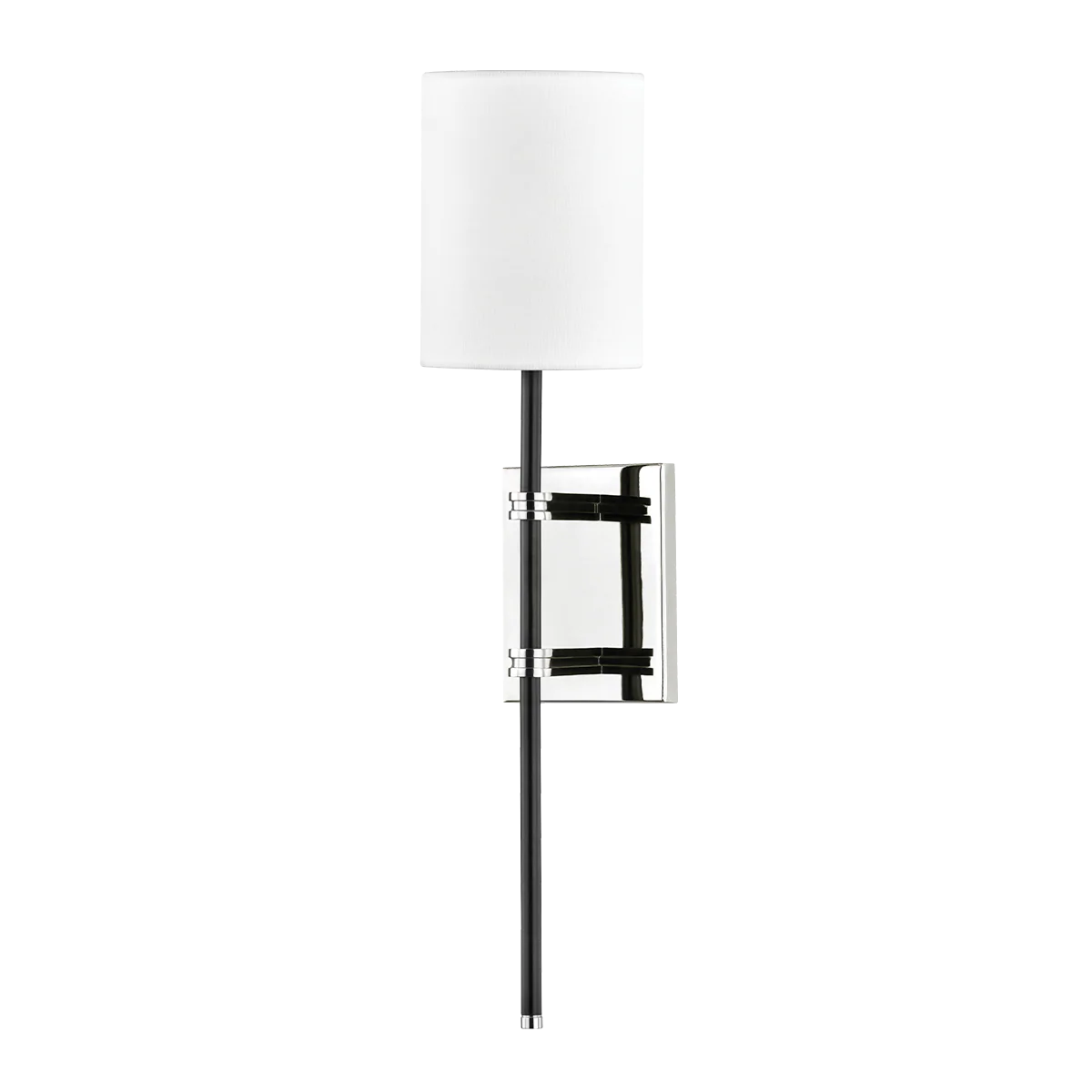 Denise 1Lt Wall Sconce - Brass/Nickel - Image 2