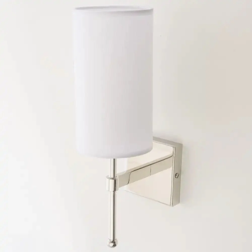 Denver Single wall Light - Nickel/Gold Finish - Image 2