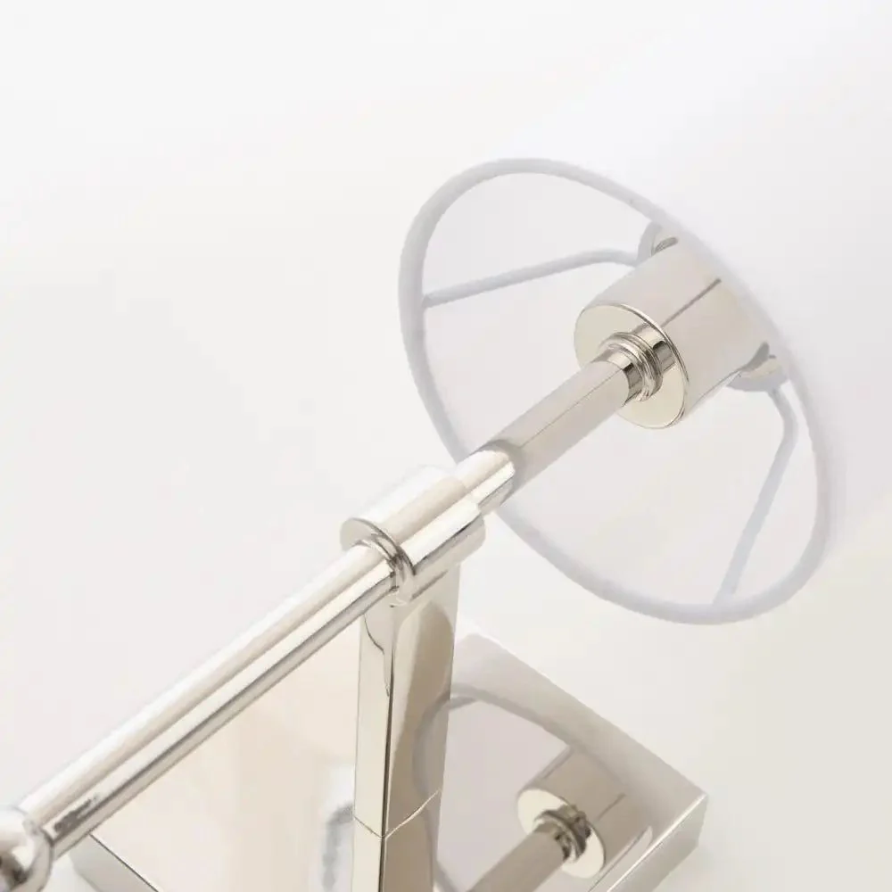 Denver Single wall Light - Nickel/Gold Finish - Image 3
