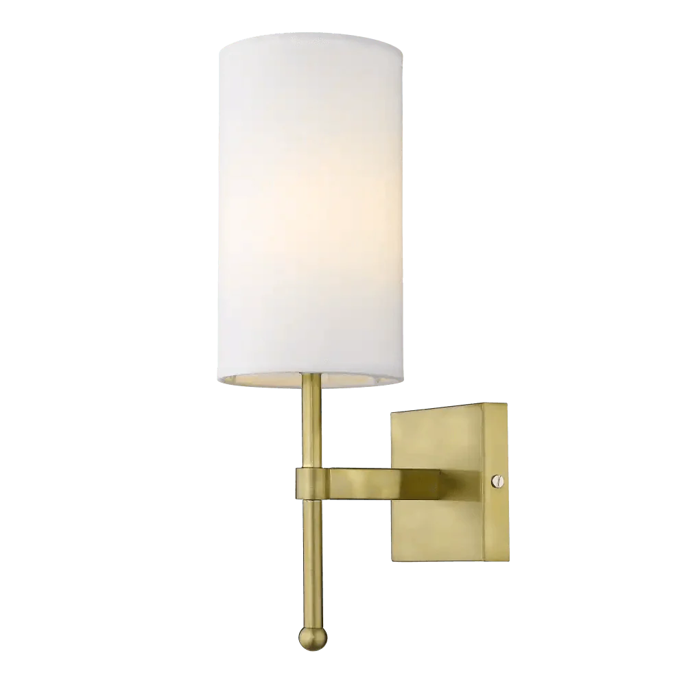Denver Single wall Light - Nickel/Gold Finish - Image 4