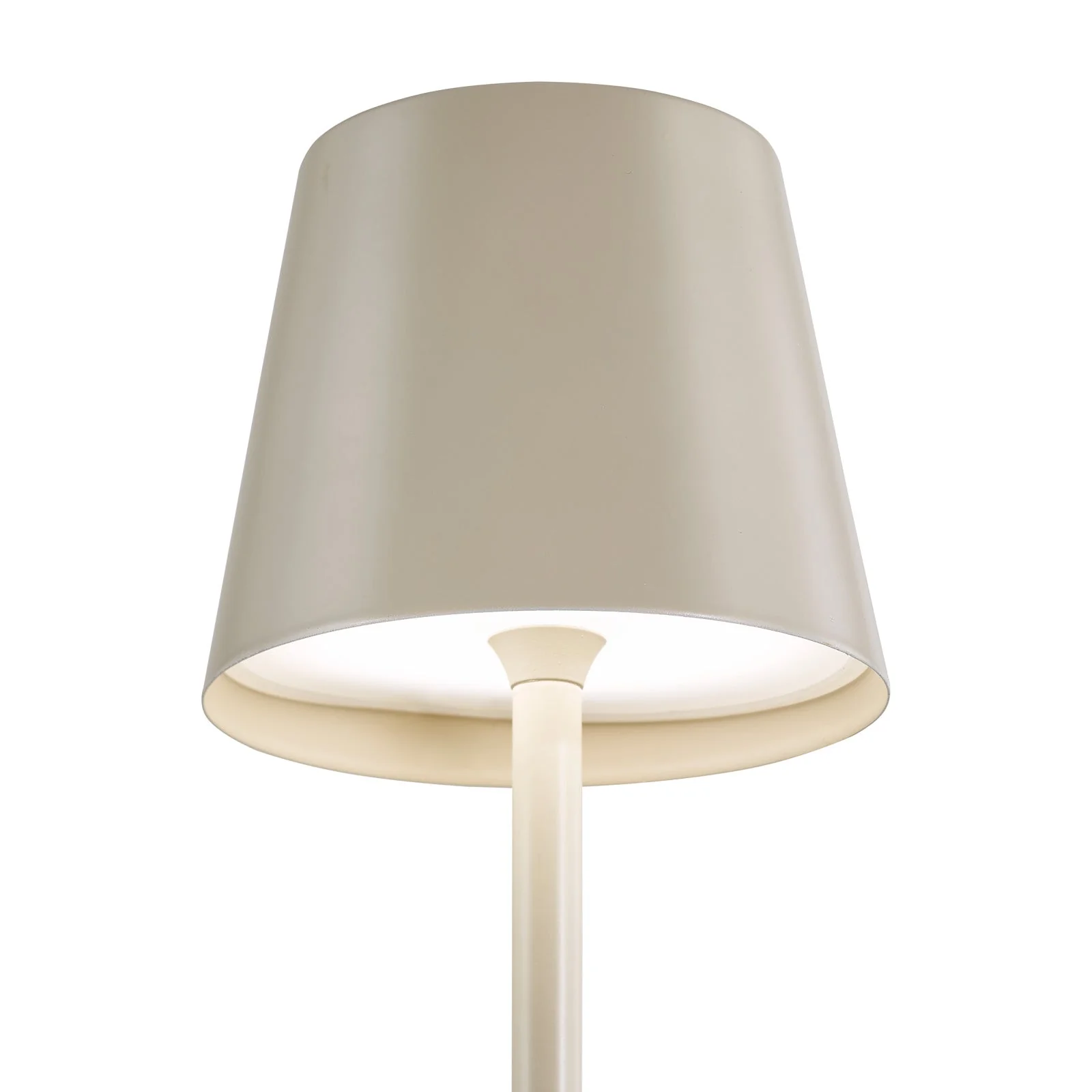 Derrick Rechargeable Outdoor Table Lamp Various Finishes IP54 Integrated LED - Image 4