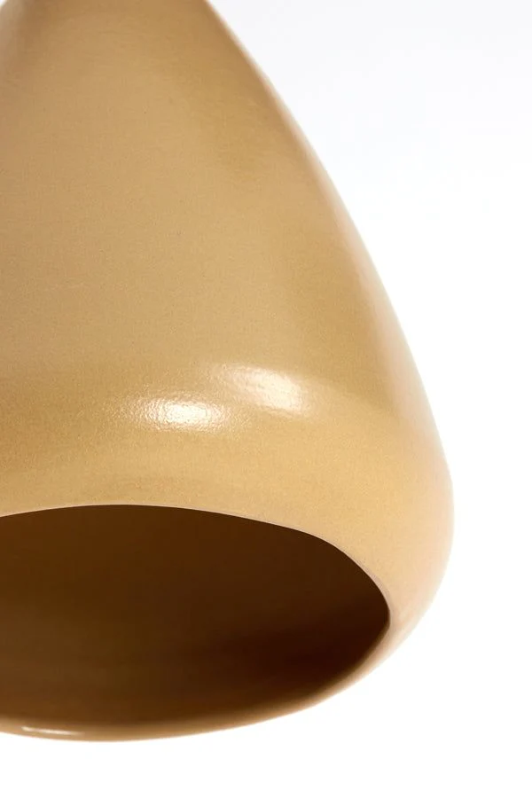 Desi Medium/Large Hanging Lamp - Matt Bronze/Golden Sand Finish - Image 10