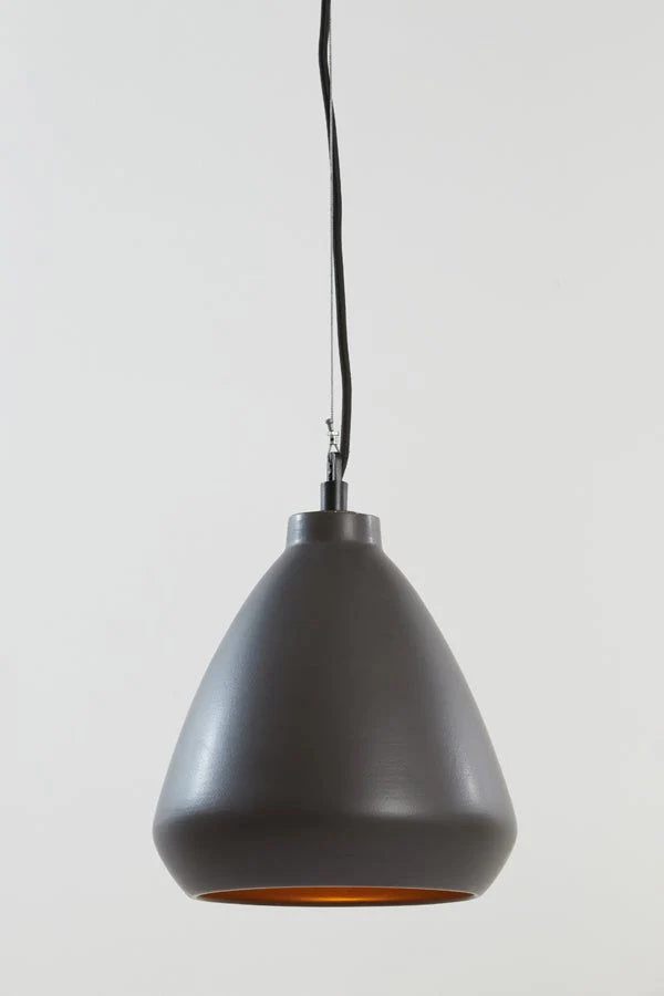 Desi Medium/Large Hanging Lamp - Matt Bronze/Golden Sand Finish - Image 16