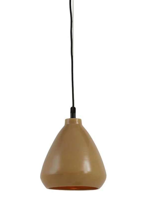 Desi Medium/Large Hanging Lamp - Matt Bronze/Golden Sand Finish - Image 22