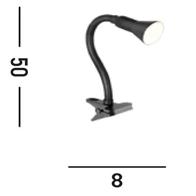 Desk Partners Task/Reading Lamp - Black/White - Image 4