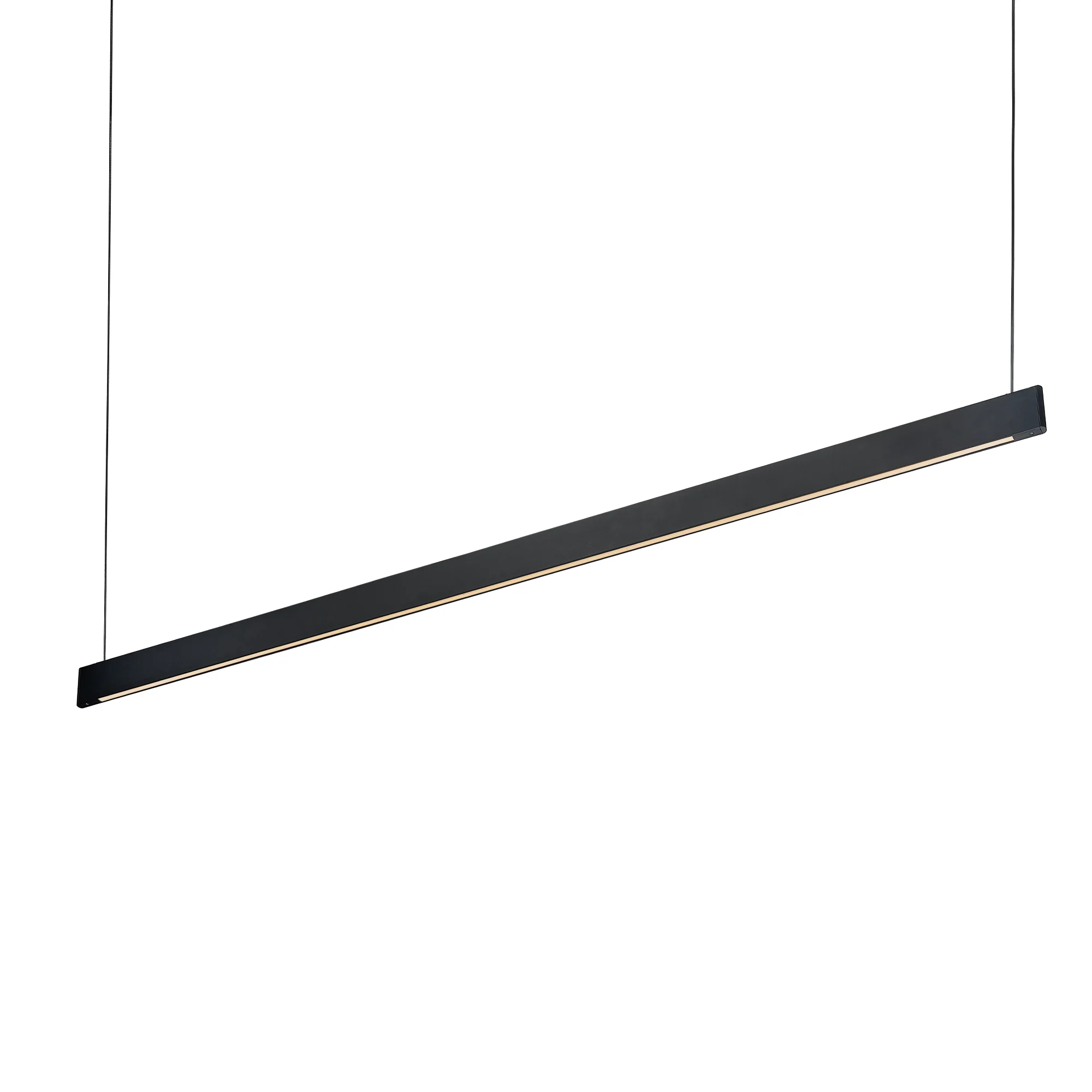 Desk Wide LED Linear Pendant - Black/White - Image 2