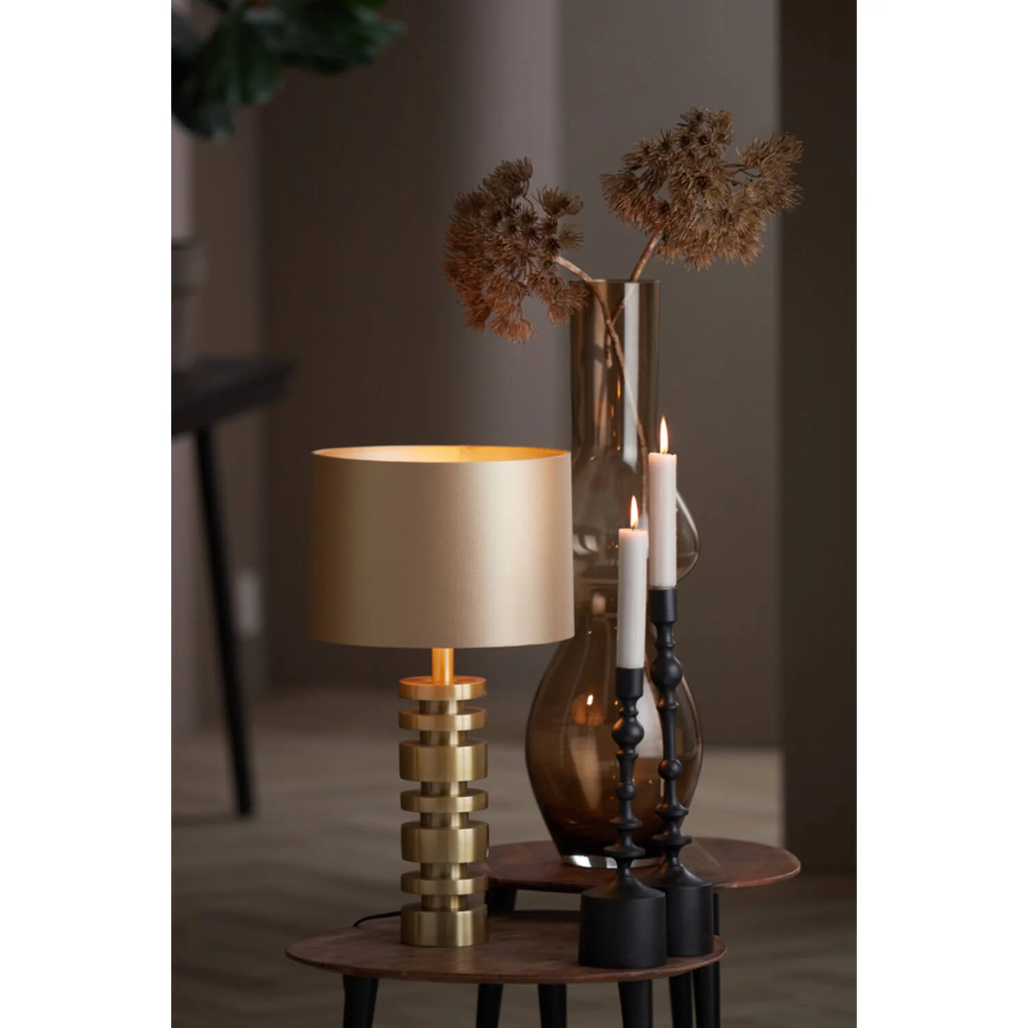 Desley Lamp Base Only- Gold & Black Finishes - Image 5