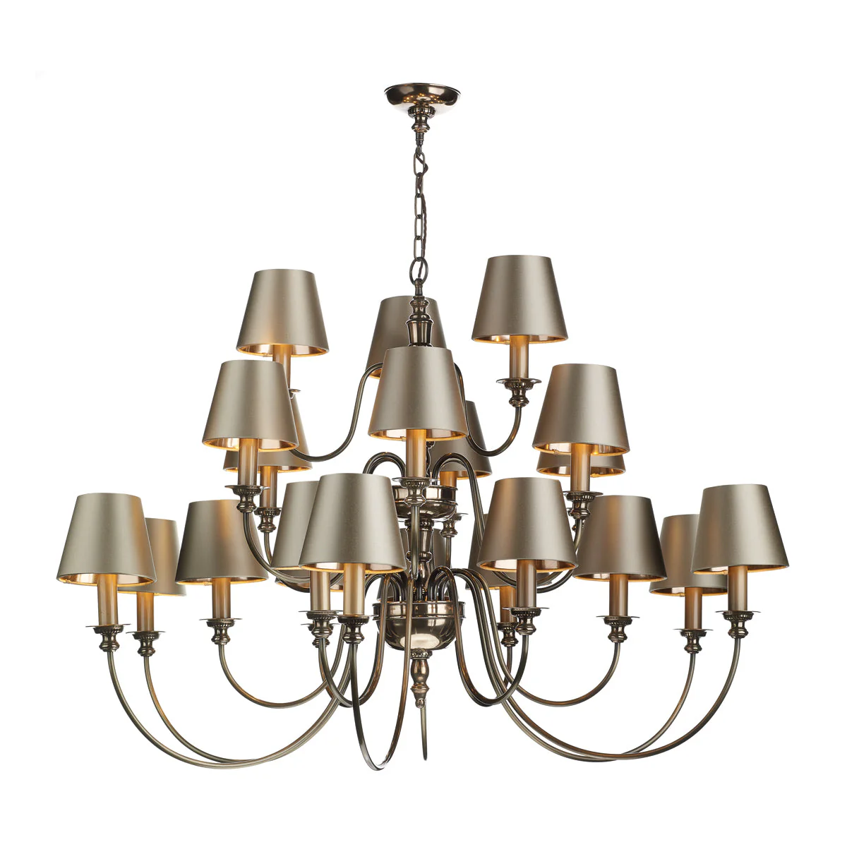 Dickens 9/21Lt Ceiling Light In Bronze/Pewter - Image 10