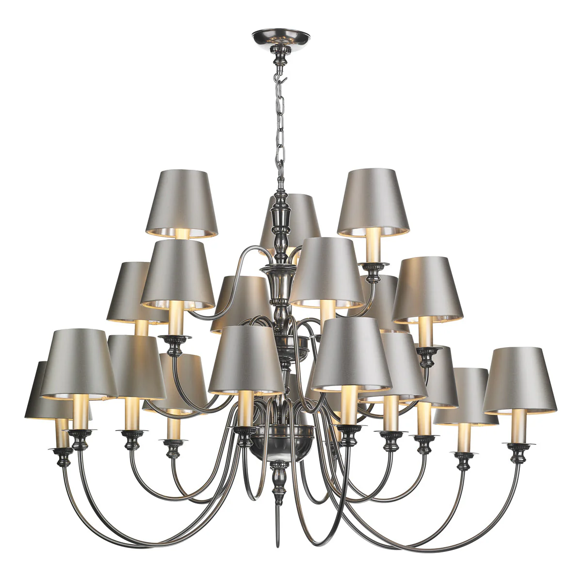 Dickens 9/21Lt Ceiling Light In Bronze/Pewter - Image 14
