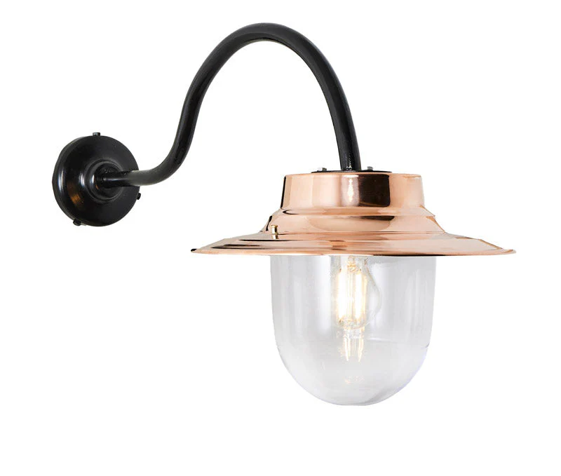 Digby Outdoor Wall Light - Cast Iron/Copper - Image 2