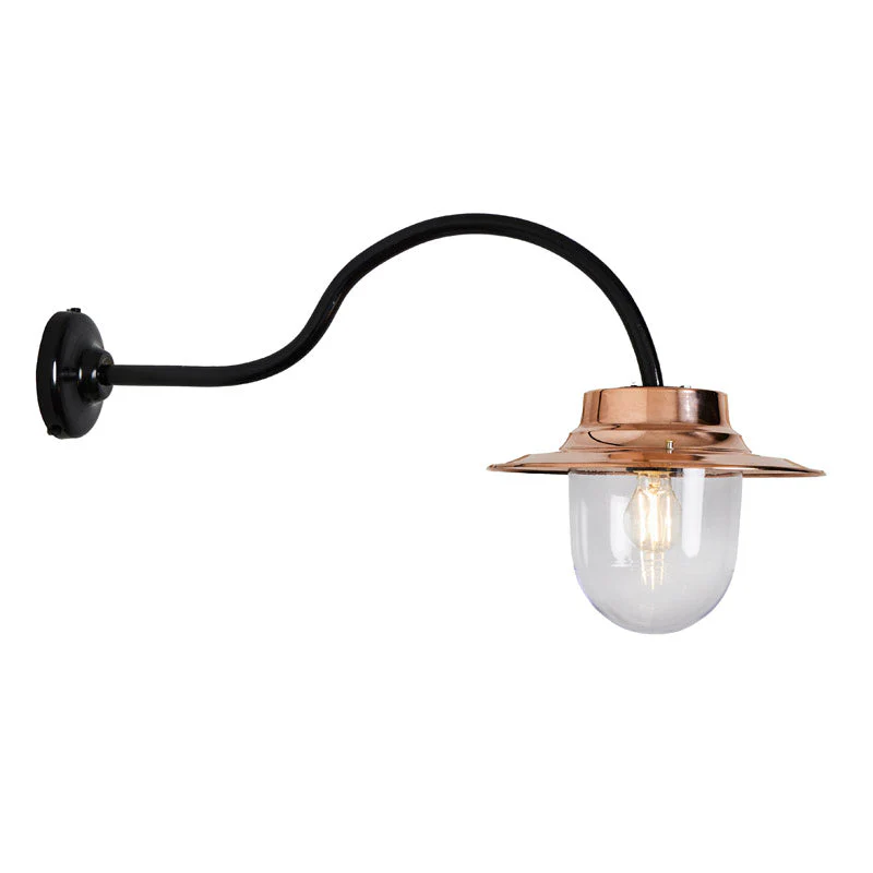 Digby Outdoor Wall Light - Cast Iron/Copper - Image 4