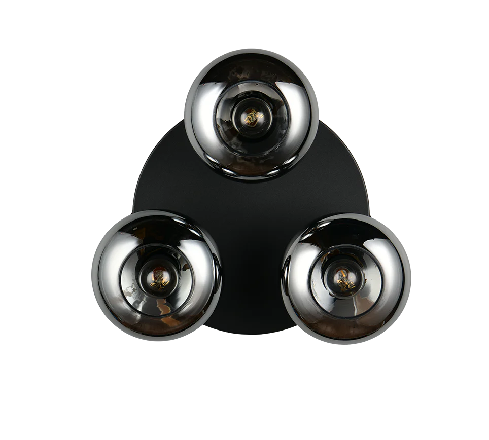 Divina 3/5Lt Ceiling lamp - Amber/ Smoke Finishes - Image 17