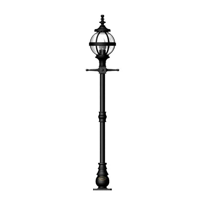 Doncaster 1Lt Cast Iron Lamp Post - Small/Large - Image 7