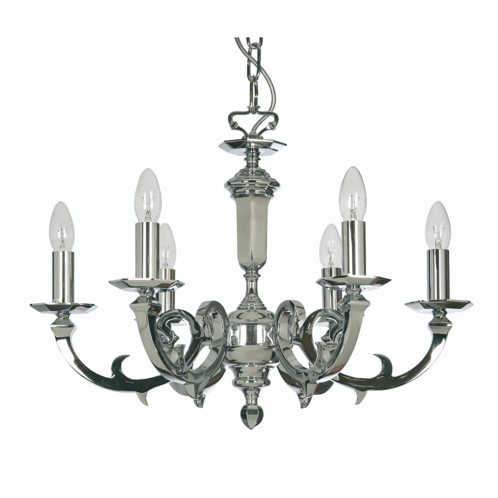 Dorcherster 6/12 Ceiling Light- Chrome Finish - Image 2