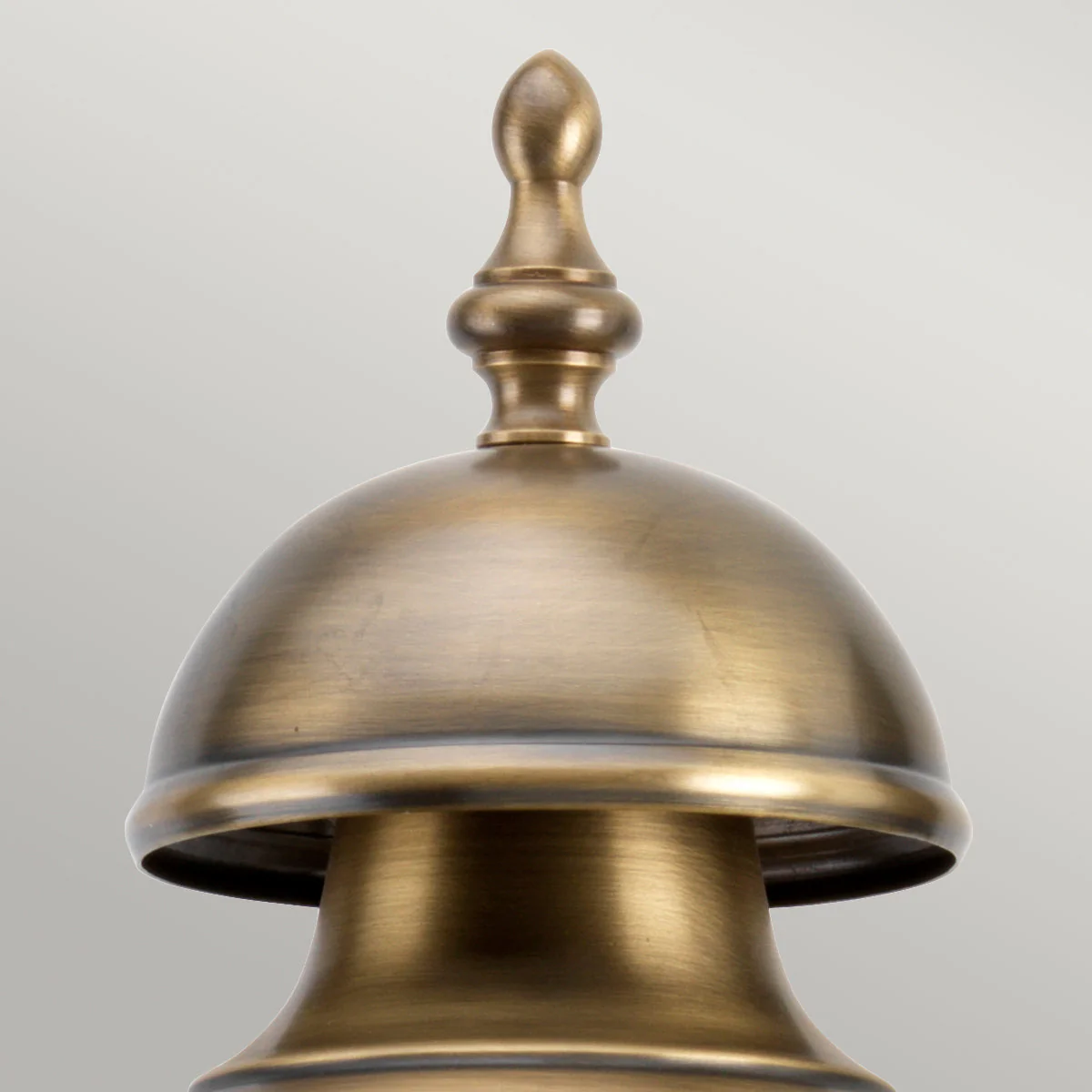 Downing Street Wall Lantern – Aged Brass/Verdigris Finish - Image 2