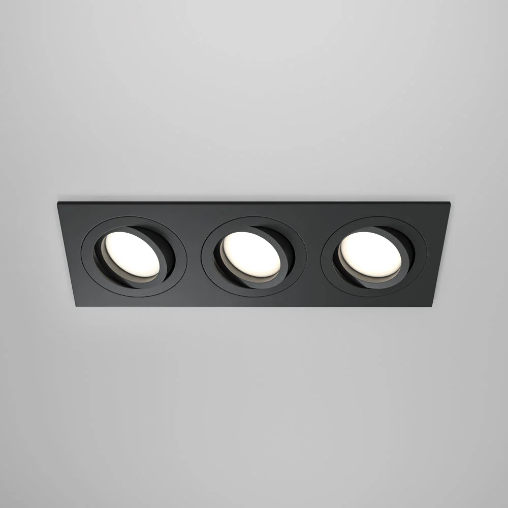 Atom Downlight Recessed Celling Light - White/Black/Silver Finish - Image 15