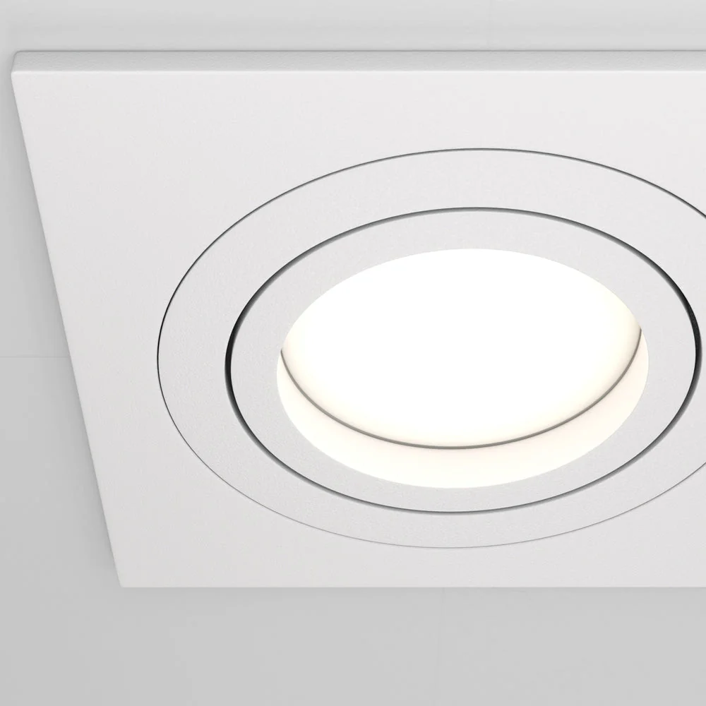 Atom Downlight Recessed Celling Light - White/Black/Silver Finish - Image 3