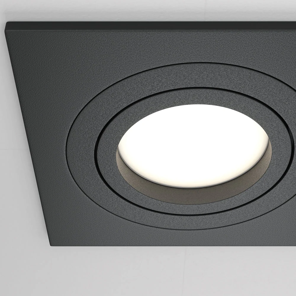 Atom Downlight Recessed Celling Light - White/Black/Silver Finish - Image 9
