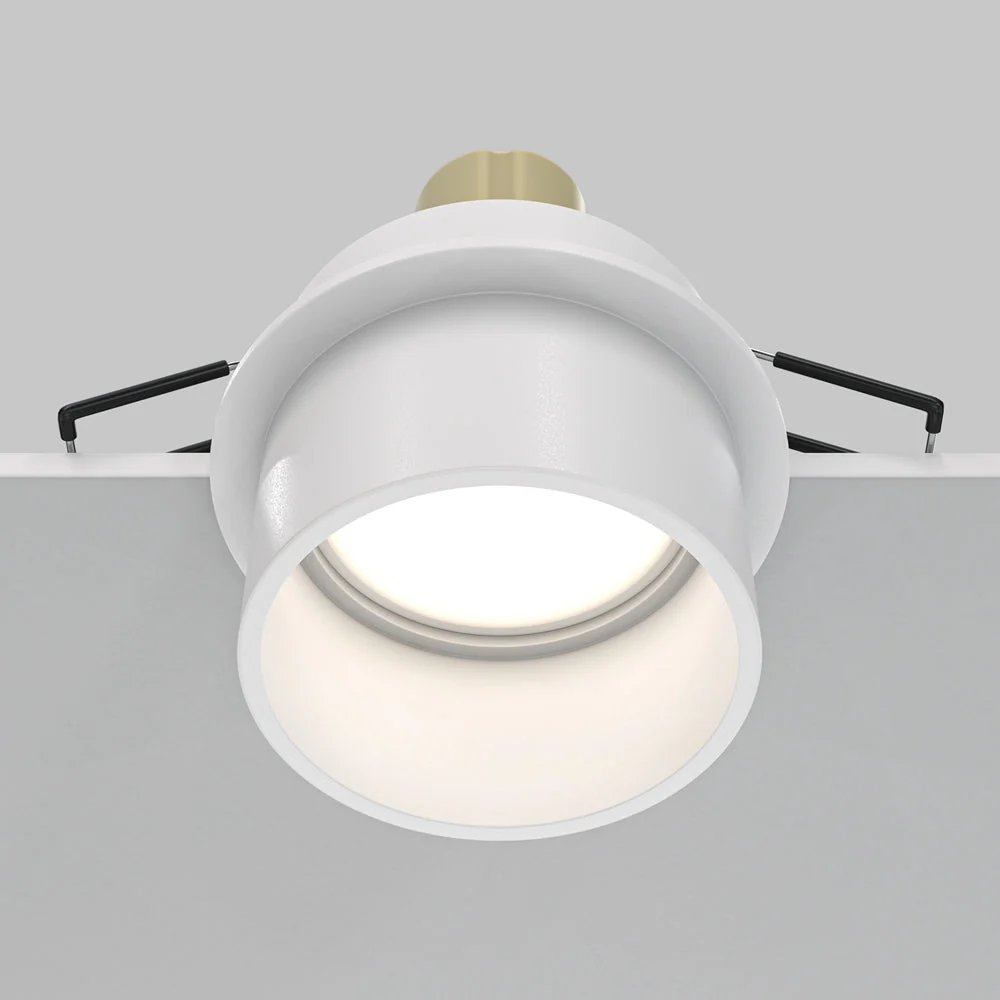 Reif Downlight Recessed Ceiling Light - White/Gold/Black Finish - Image 17