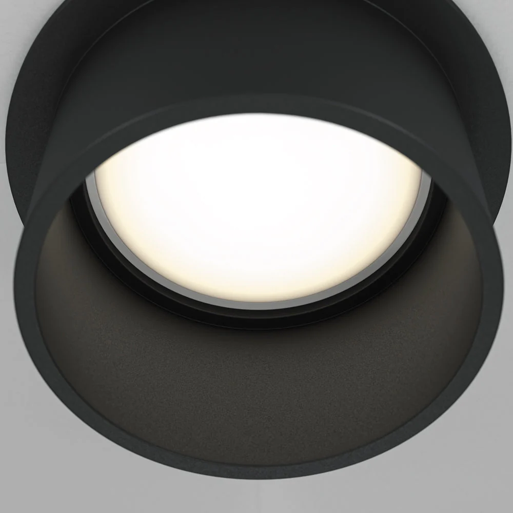 Reif Downlight Recessed Ceiling Light - White/Gold/Black Finish - Image 7