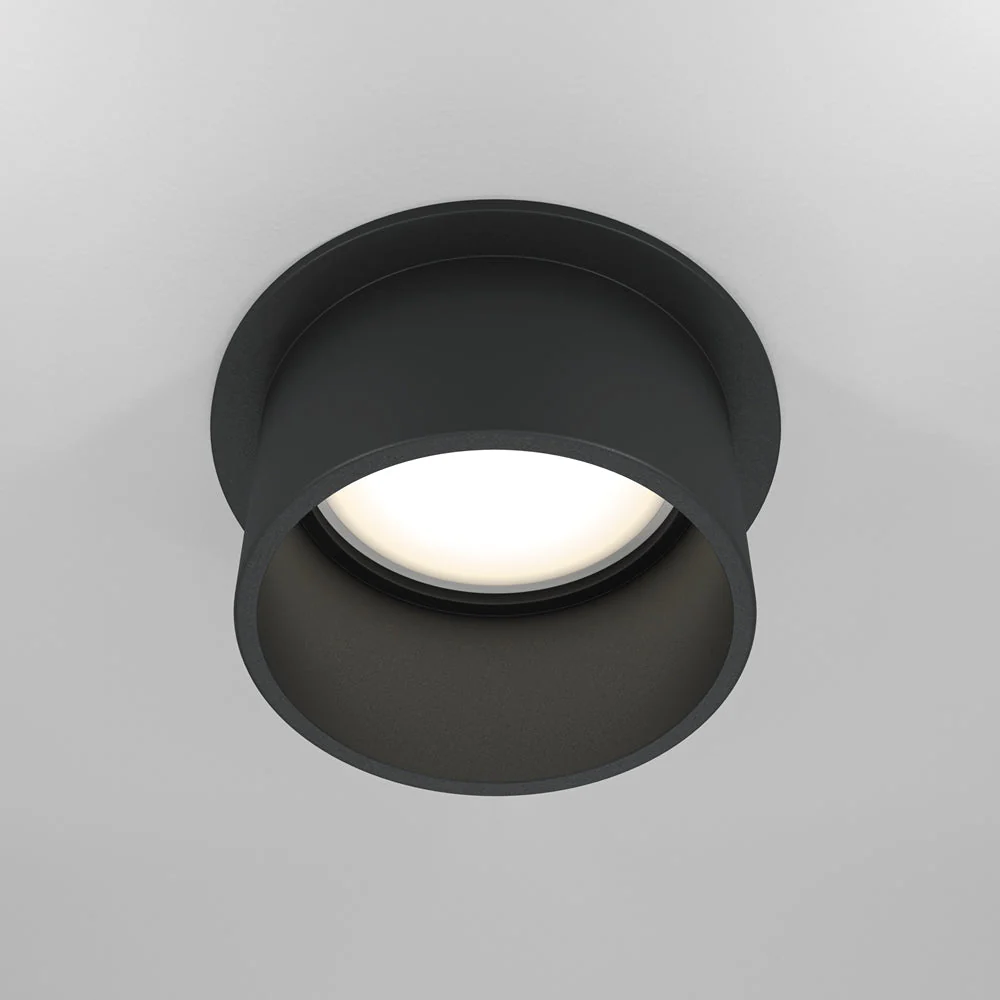 Reif Downlight Recessed Ceiling Light - White/Gold/Black Finish - Image 8