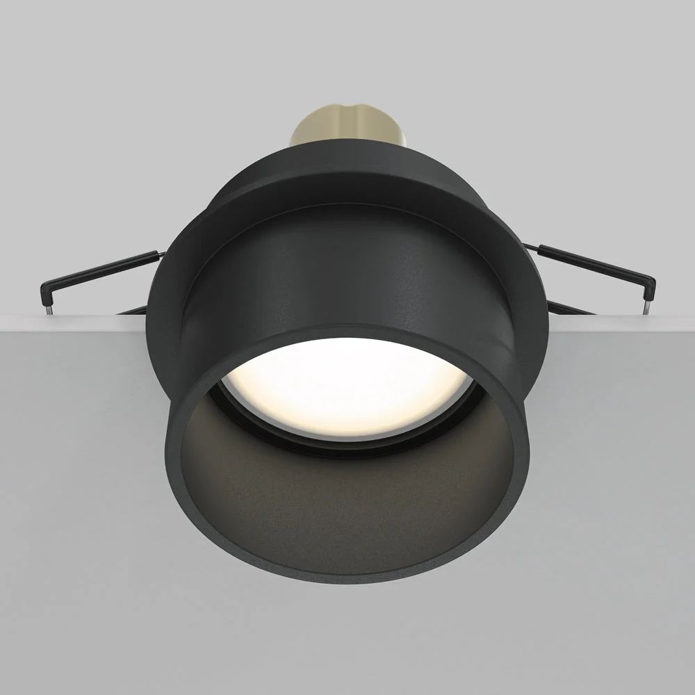 Reif Downlight Recessed Ceiling Light - White/Gold/Black Finish - Image 9