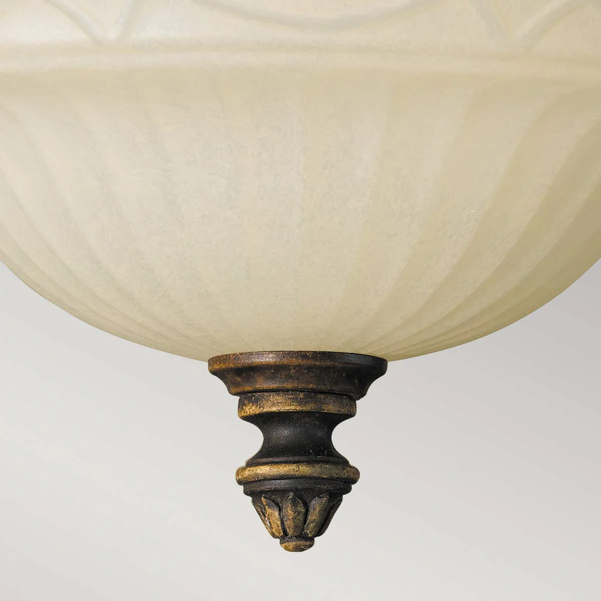 Drawing Room 2/3Lt Light Flush - Walnut - Image 4