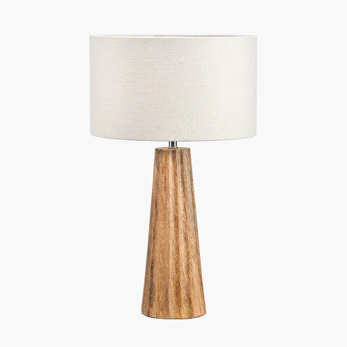 Draydon Table Lamp - Black/ Natural Wash - Image 2