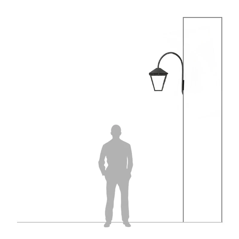 Dromone Outdoor Wall Light - Cast Iron - Image 15