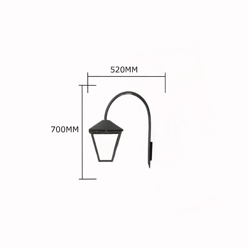 Dromone Outdoor Wall Light - Cast Iron - Image 16