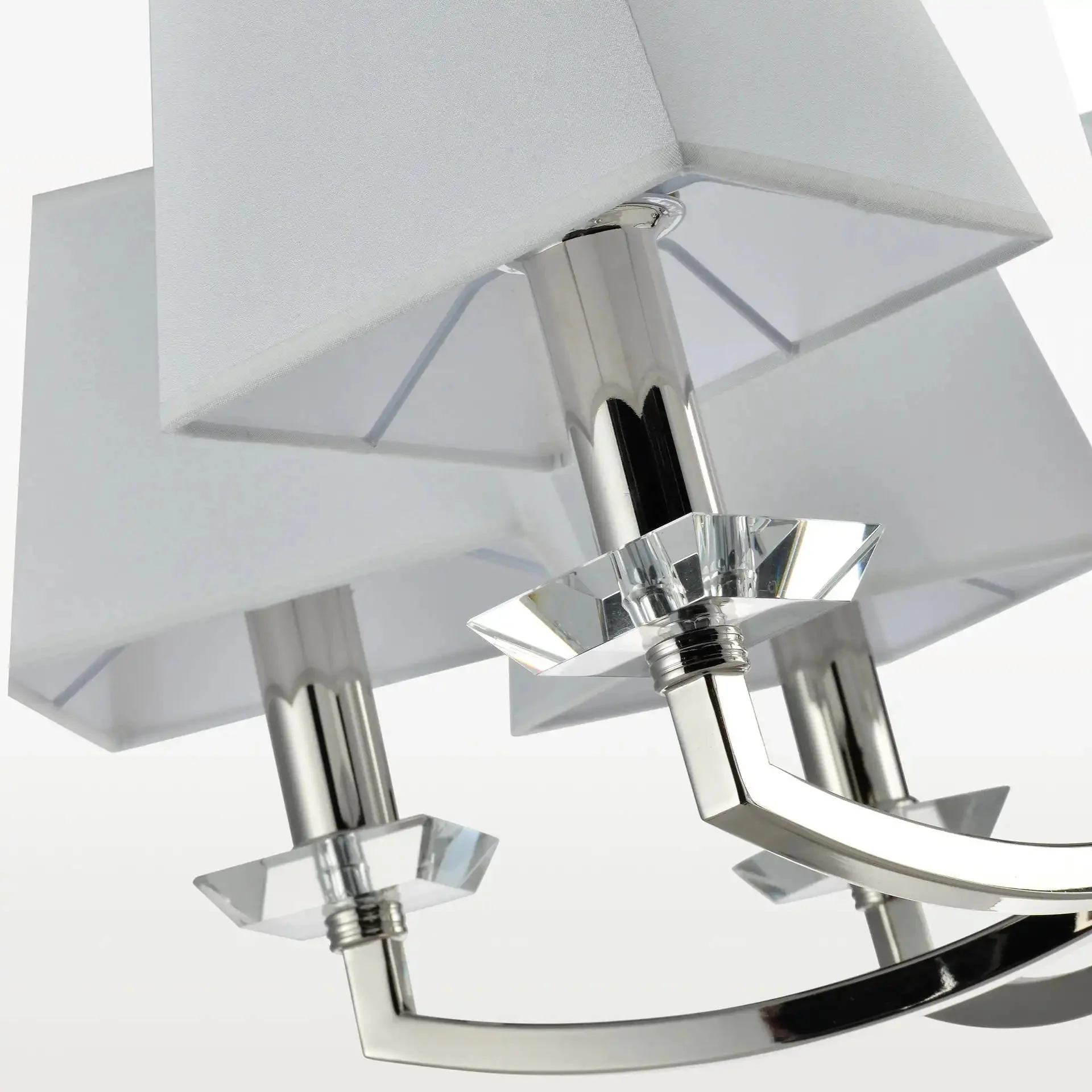 Dubai Nickel Finish Centre Ceiling Light - Image 2