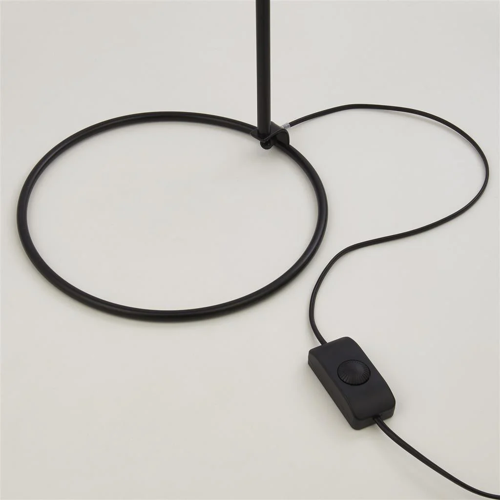Dulwich Floor Lamp - Black Metal E27 - Image 3