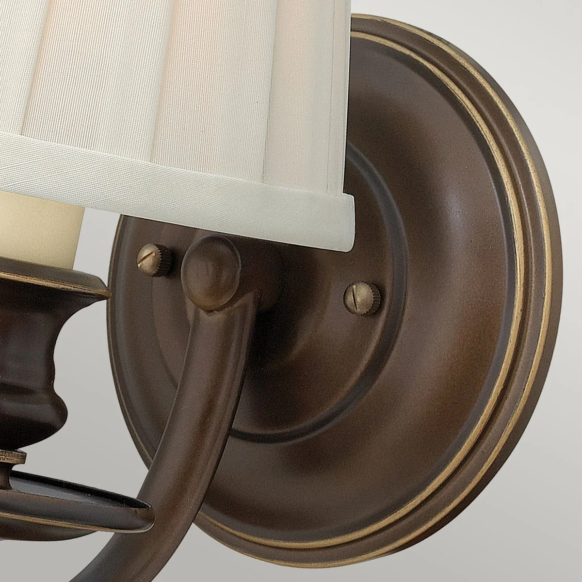 Dunhill 1L Wall Light - Royal Bronze Finish - Image 2