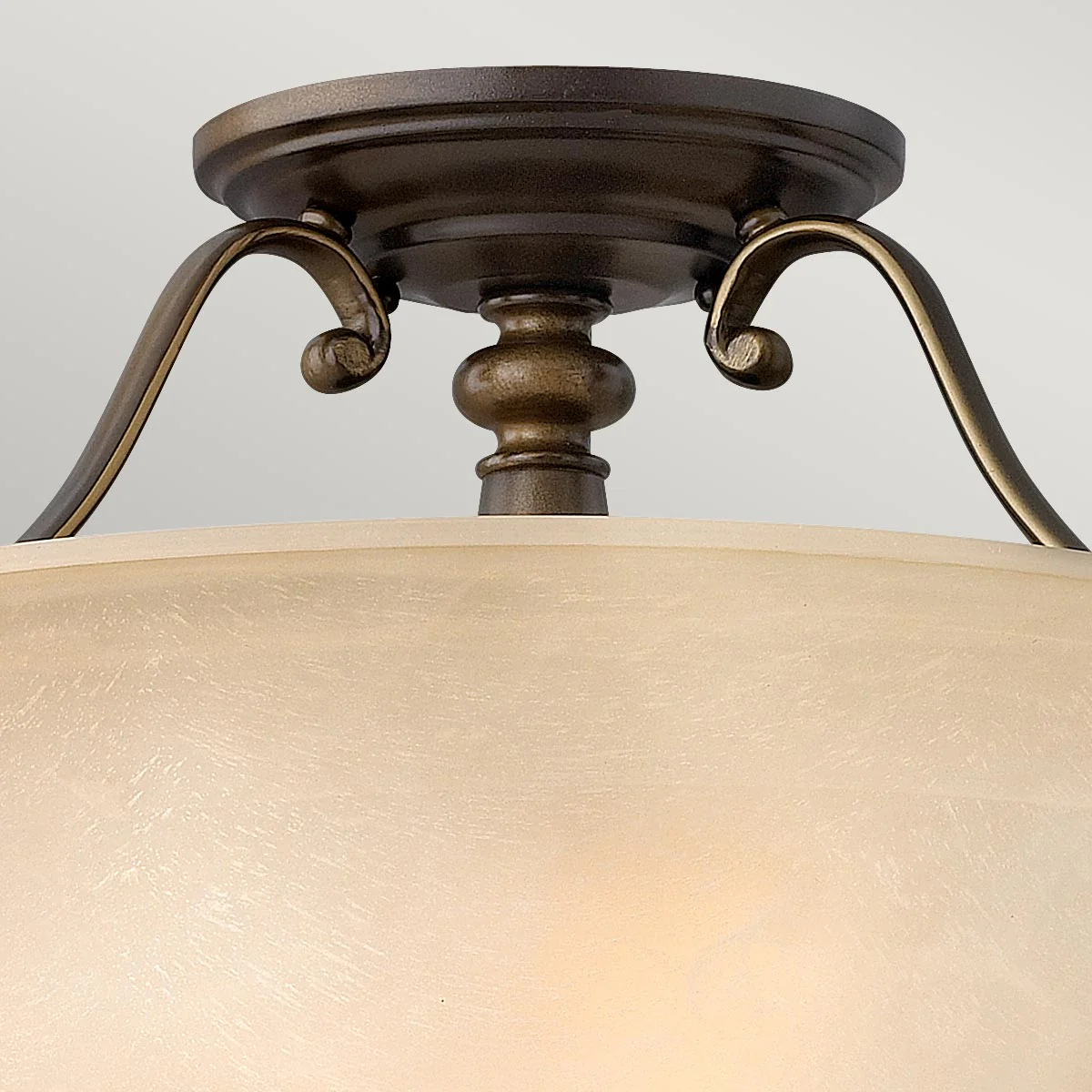 Dunhill 2 Light Semi-Flush - Royal Bronze - Image 2