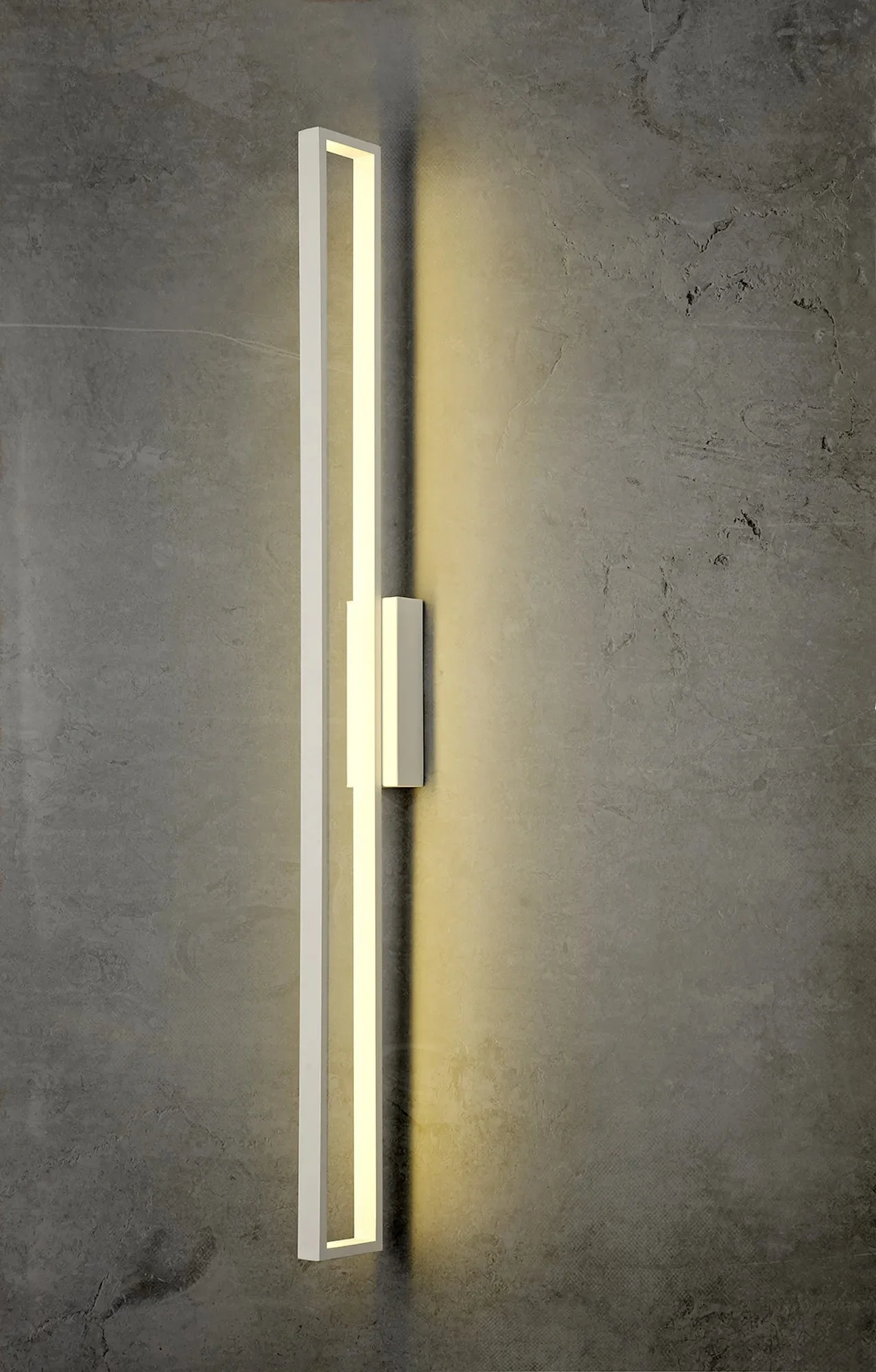 Durban Linear LED Wall Light - Black/White - Image 9