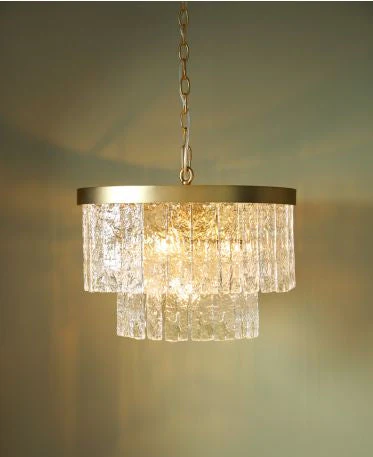 Durnsford 4 Light Pendant Matt Antique Brass and Glass - Image 5