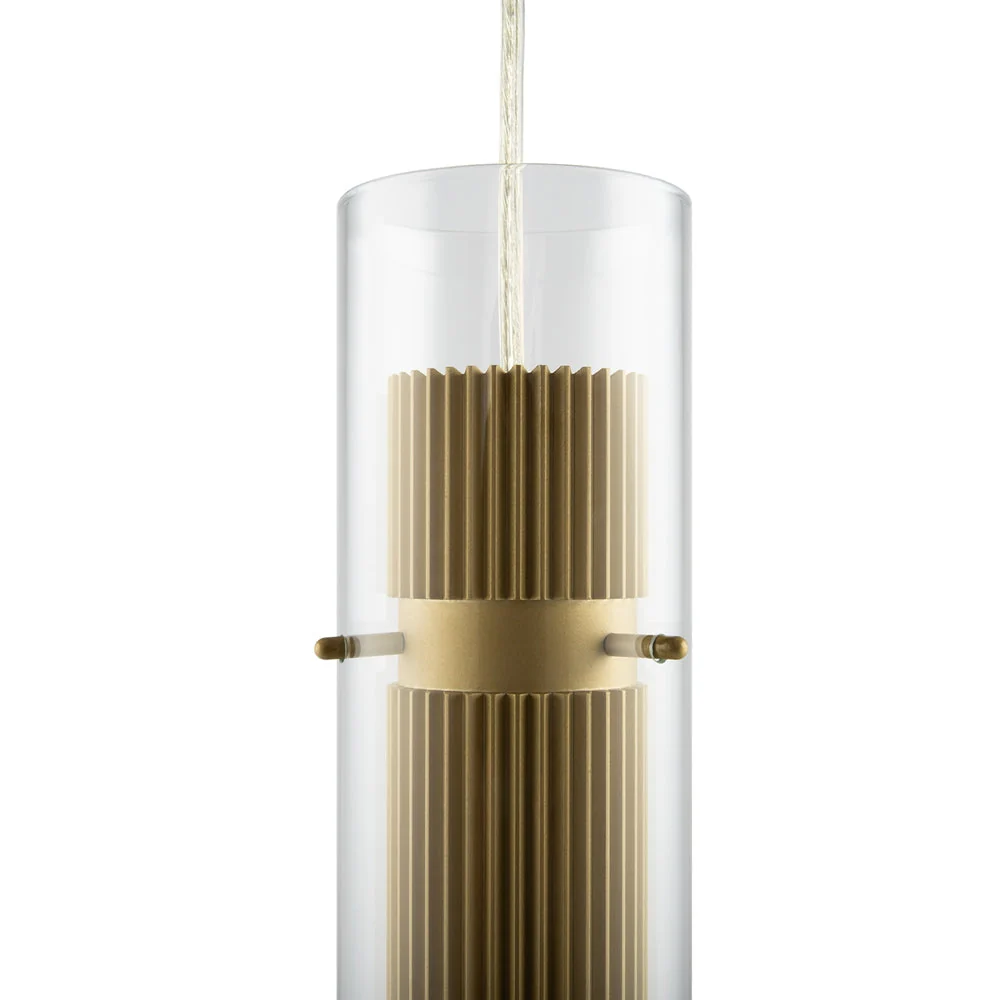 Dynamics Pendant Lamp - Matte Gold/Matte Black/Matte White Finish - Image 2