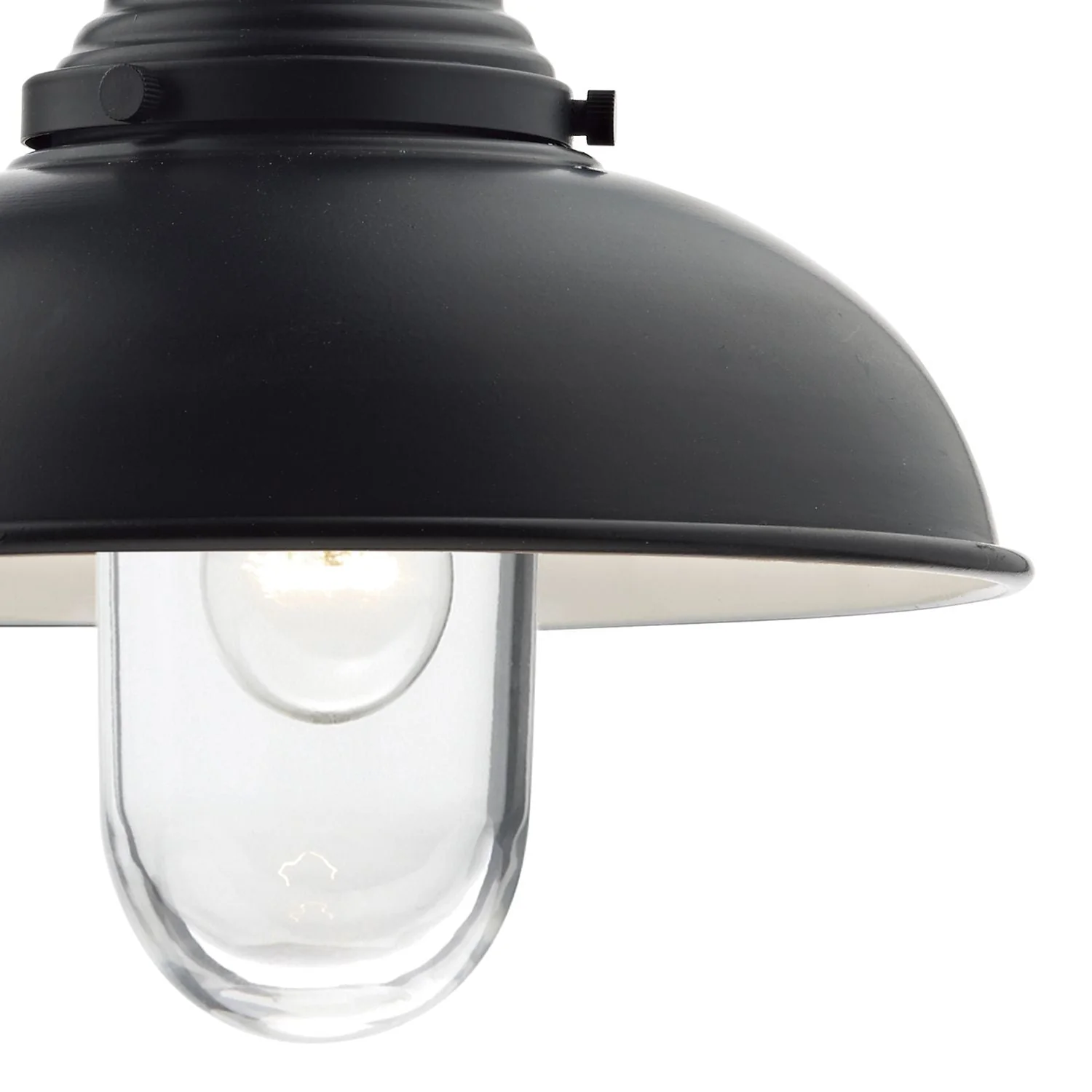Dynamo Outdoor Wall Light Matt Black IP44 - Image 4