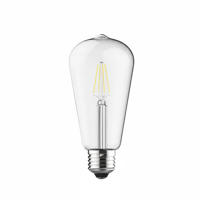 E27 Pear Shaped 4-6.5W Bulb- Various Finishes - Image 3