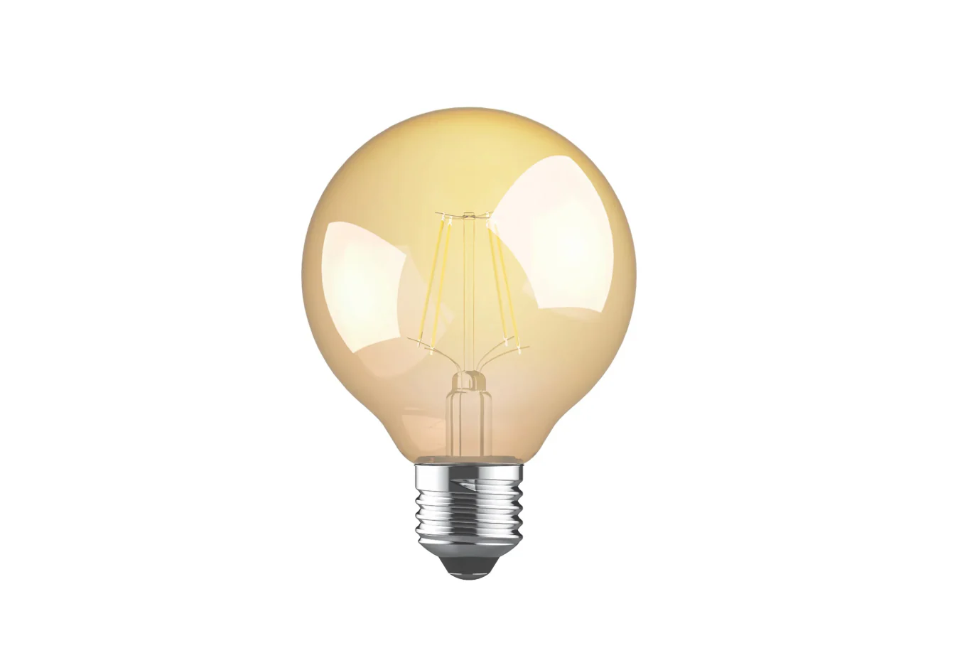 E27 80mm LED Globe Bulb- Various Colours - Image 3