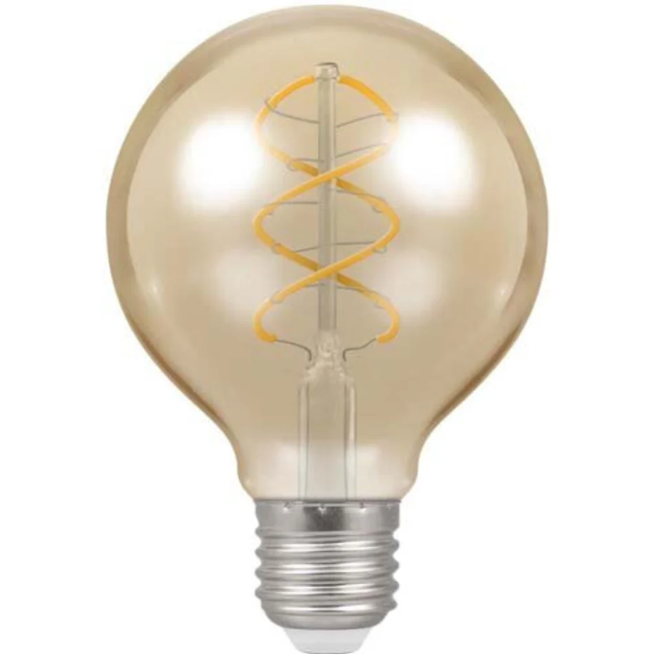 E27 80mm LED Globe Bulb- Various Colours - Image 4