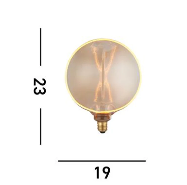 E27 80mm/125mm Vintage LED Globe Bulbs - Image 8