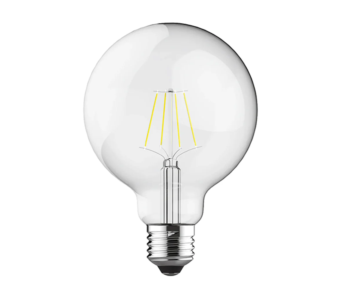 E27 95mm LED Globe Bulb- Various Colours - Image 3